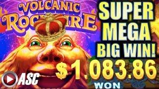 •SUPER MEGA BIG WIN!• VOLCANIC ROCK FIRE | JACKPOT STREAMS• Slot Machine Bonus (Konami)
