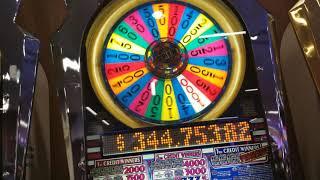 Wheel of Fortune Slot Wheel Bonus Nice Win!