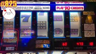 ⋆ Slots ⋆Seven Times Pay Slot Machine 9 Lines on Free Play @ San Manuel Casino on Veterans Day 赤富士スロ
