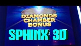 SPHINX 3D slot machine DIAMONDS CHAMBER Bonus WIN!
