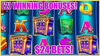 ★ Slots ★SUPERLOCK Lock It Link Piggy Bankin' ★ Slots ★HIGH LIMIT (2) $24 Bonus Rounds Slot Machine 