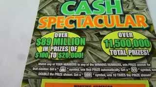 $10 Illinois Instant Lottery Ticket - Cash Spectacular