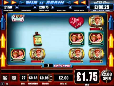 £102 BIG WIN (51 X STAKE) I LOVE LUCY ™ BIG WIN SLOTS AT JACKPOT PARTY