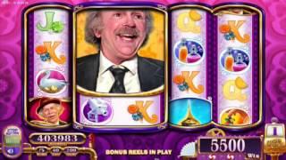 Willy Wonka And The Chocolate Factory™ Grandpa Joe Free Spin Bonus, Slot Machines By WMS Gaming