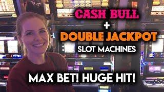 HUGE WIN! Double  JACKPOT Slot Machine!