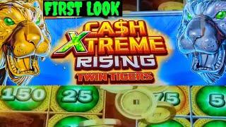 ⋆ Slots ⋆CASH XTREME RISING TWIN TIGERS⋆ Slots ⋆ FIRST ON YOUTUBE! ALL FEATURES!
