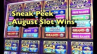 SNEAK PEEK: August Slot Wins