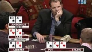 View On Poker -  Patrik Antonius Calls $80,000 With A Pair Of Fours!