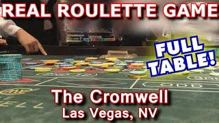 PLAYING WITH A CROWD! - Live Roulette Game #24 - The Cromwell, Las Vegas, NV - Inside the Casino