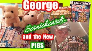 •Wow!..it•..... George.•...Scratchcards•.and the New additions to the Family•...