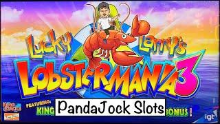 We caught some giant lobsters •today on Lucky Larry’s Lobstermania 3!