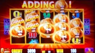 ++ NEW Aristocrat's Sunset King Slot Machine - Super Feature Bonus, Big Win