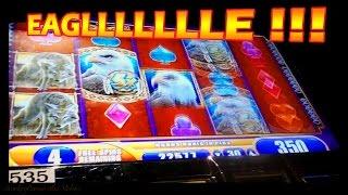 Great EAGLLLLLLLLE!!! Slot Machine Bonus ~ Cool Win