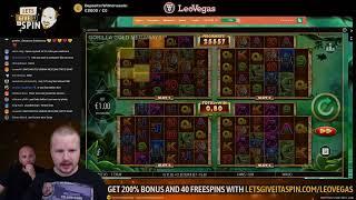 LIVE CASINO GAMES - LAST day for !gorilla and !feature giveaways tomorrow ★ Slots ★ (29/04/20)