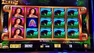 Garden Of Amazon Slot Machine Bonus  Win MAX BET $8.8 !!!!