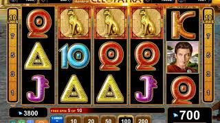 Grace of Cleopatra casino slot - 4,950 win!