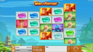 Wins of Fortune Slot Features & Game Play - by Quickspin