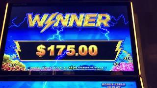 • Multiple High Limit Bonuses • Lightning Link Slot Machine $1.00 Denomination • Big Wins •