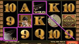 BEST slot game in MALALAYSIA SHERLOCK MYSTERY with many WILD BIG WIN