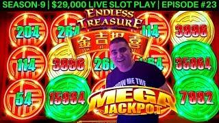 Endless Treasures Slot Machine MASSIVE HANDPAY JACKPOT  | Season 9 | Episode #23