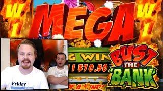 Mega win in Bust the Bank •