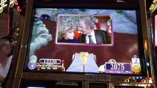 Willy Wonka Slot Chocolate River Ride Bonus-WMS