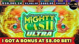 •️I Got The MIGHTY CASH ULTRA Bonus And The Payout Is HUGE!!•️Up To $8.00 Bet Epic Win Slot Machine