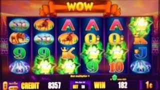 Wolf Moon Slot Machine - 5 Star Big Bonus Win And Lots Of Spins