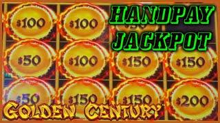 HIGH LIMIT Dragon Link Golden Century HANDPAY JACKPOT ⋆ Slots ⋆ $50 Bonus Round Slot Machine Casino