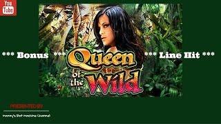 WMS - Queen of the Wild : Bonus and Line Hit