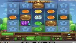 Free Reel Rush Slot by NetEnt Video Preview | HEX