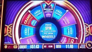Buffalo Deluxe on Wonder 4 slot machine - All Bonuses 5/31/17