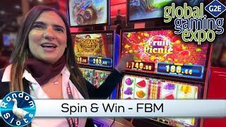 Spin & Win Fruit Picnic Slot Machine by FBM at #G2E2022