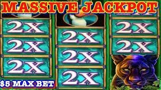 • JACKPOT HANDPAY • PROWLING PANTHER • OVER 600X WIN • 12 DAYS OF JACKPOTS • 11TH DAY OF XMAS •