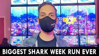 My BIGGEST RUN on Shark Week ⋆ Slots ⋆ Rocky Gap Casino #ad