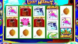 LUCKY MEERKATS Video Slot Casino Game with a LUCKY MEERKATS BONUS