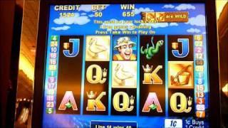 Let's Go Fish'N Slot Machine Bonus Win (queenslots)