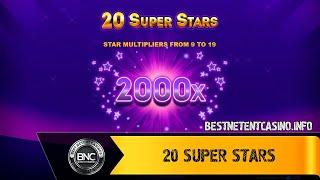 20 Super Stars slot by Belatra Games