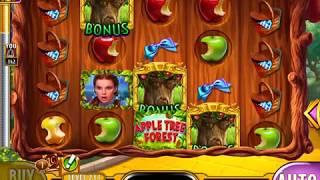 WIZARD OF OZ: APPLE TREE FOREST Video Slot Game with an APPLE BONUS