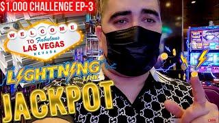 HANDPAY JACKPOT On High Limit Lightning Link | $1,000 Challenge EP-3
