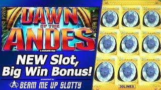 The Dawn of the Andes Slot - Free Spins, Big Win in New Konami game