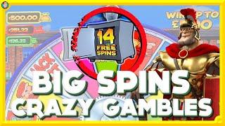 JACKPOT WHEEL! with BIG Gambles and TOP Feature on Centurion!