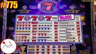 Seven Times Pay Slot, 9 Line Max Bet @ San Manuel Casino in CA 赤富士スロット, 今はラスベガスよりカリフォルニアのカジノ‼