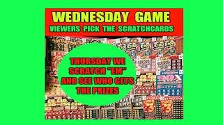 SCRATCHCARDS"VIEWERS PICK TO DAY".WE SCRATCH THEM TOMORROW