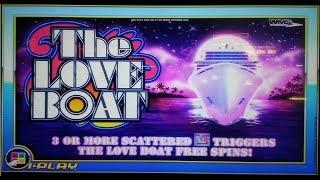 WMS Gaming: I-Play - The Love Boat Slot Bonus ~MAX BET BIG WIN~ BEST LOOK!