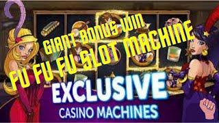 ⋆ Slots ⋆Giant Bonus WIN on the Slot Machine Fu Fu Fu⋆ Slots ⋆