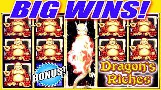 • AWESOME BIG WIN!! • NEW LIGHTNING LINK • DRAGON'S RICHES Slot machine | Slot Traveler