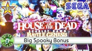 •️ New - House of the Dead Scarlet Dawn Battle Genesis slot machine, Spooky Bonus