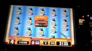 Dukes of Hazzard bonus slot win at Sands Casino