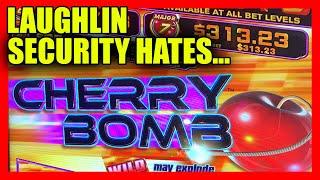 SECURITY DOESN'T LIKE ME PLAYING CHERRY BOMBS BUT I COULDN'T RESIST! ⋆ Slots ⋆ LIVE BONUS PLAY IN LA